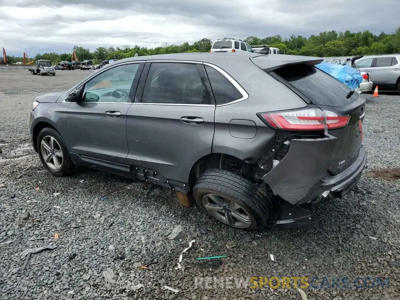 2 Photograph of a damaged car 2FMPK4J94NBA99999 FORD EDGE 2022