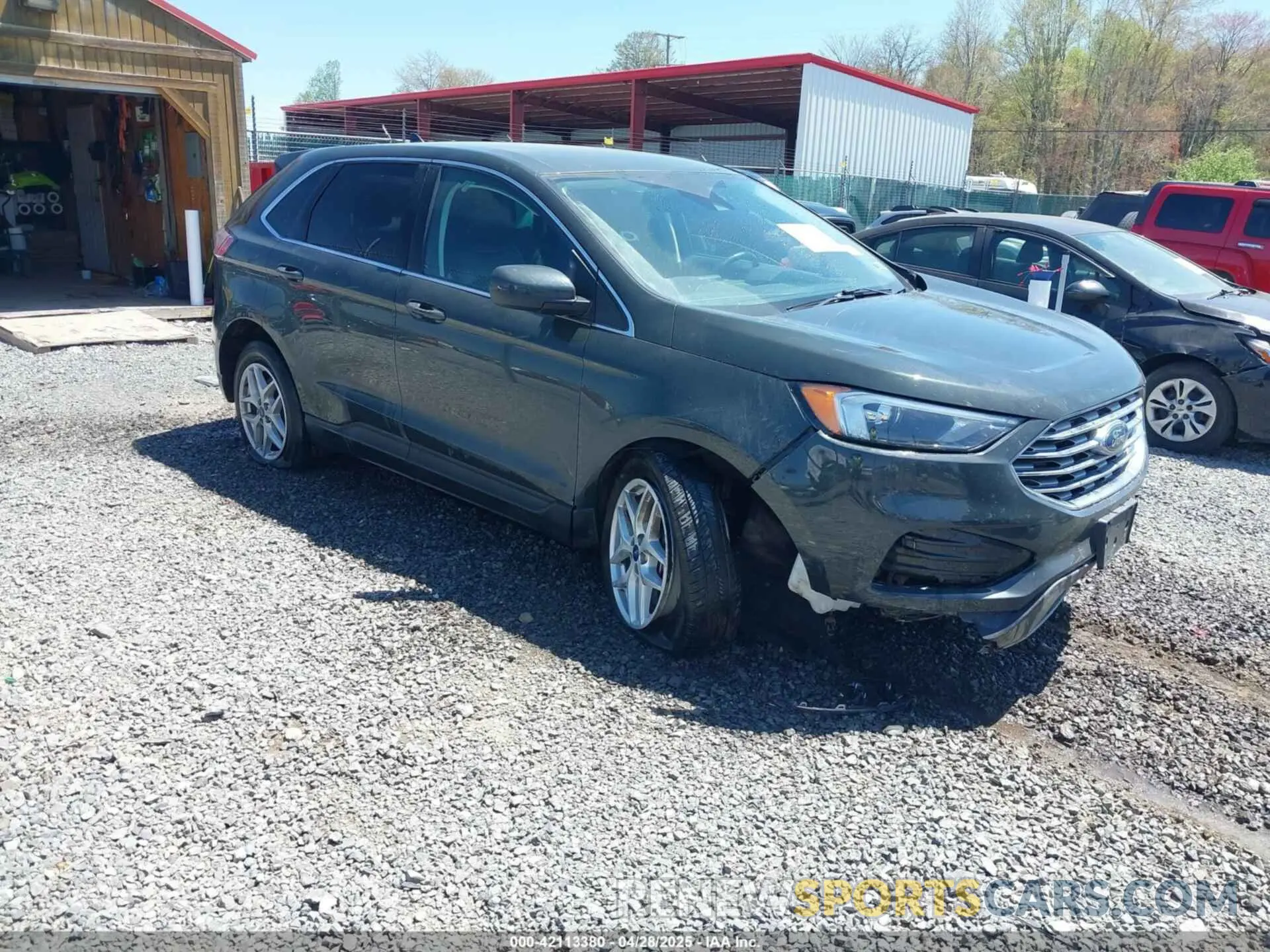 1 Photograph of a damaged car 2FMPK4J94NBB05459 FORD EDGE 2022