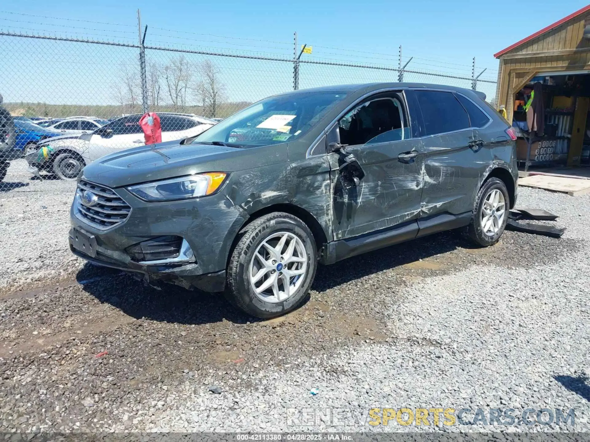 2 Photograph of a damaged car 2FMPK4J94NBB05459 FORD EDGE 2022