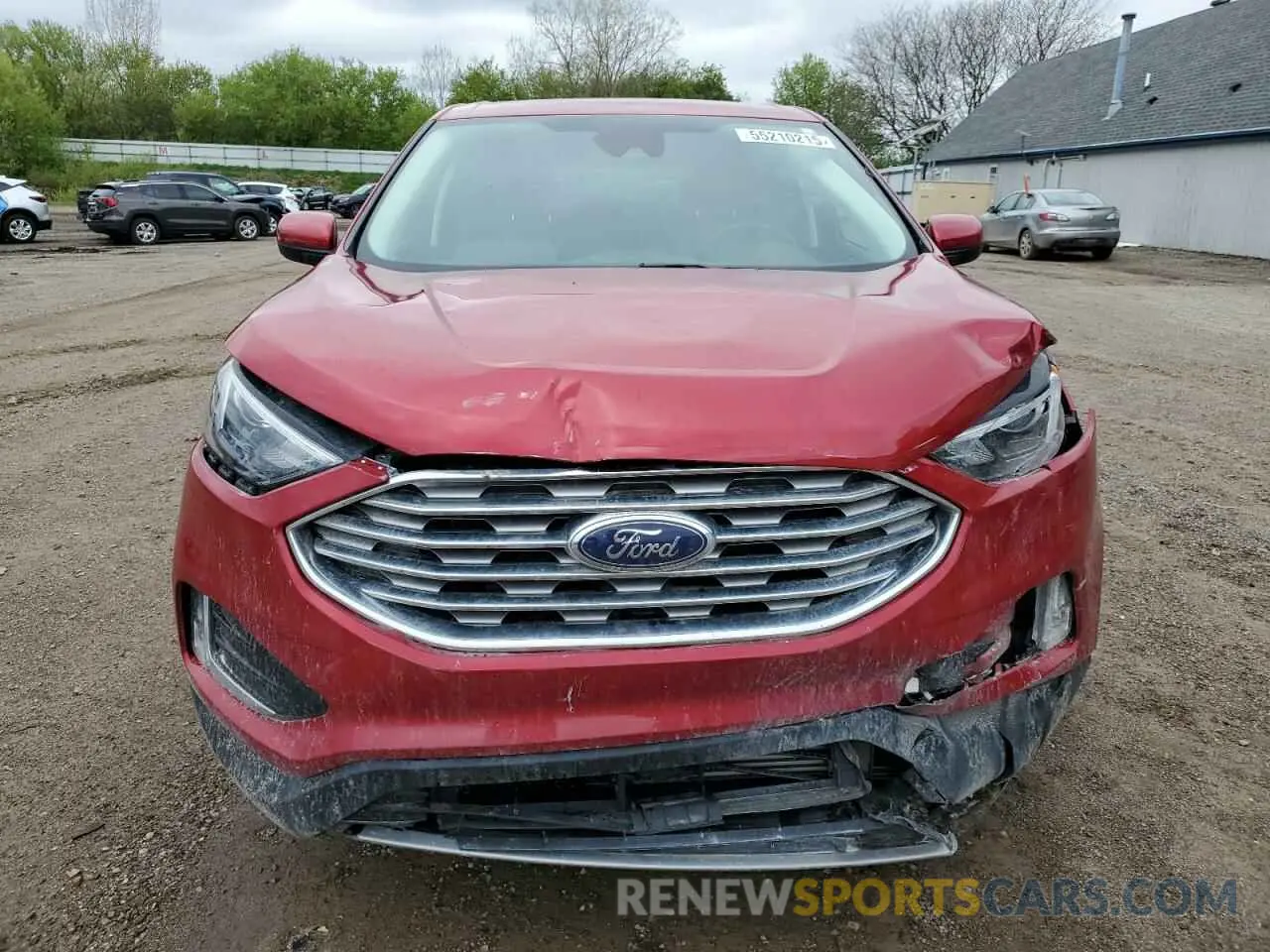 5 Photograph of a damaged car 2FMPK4J94NBB13089 FORD EDGE 2022
