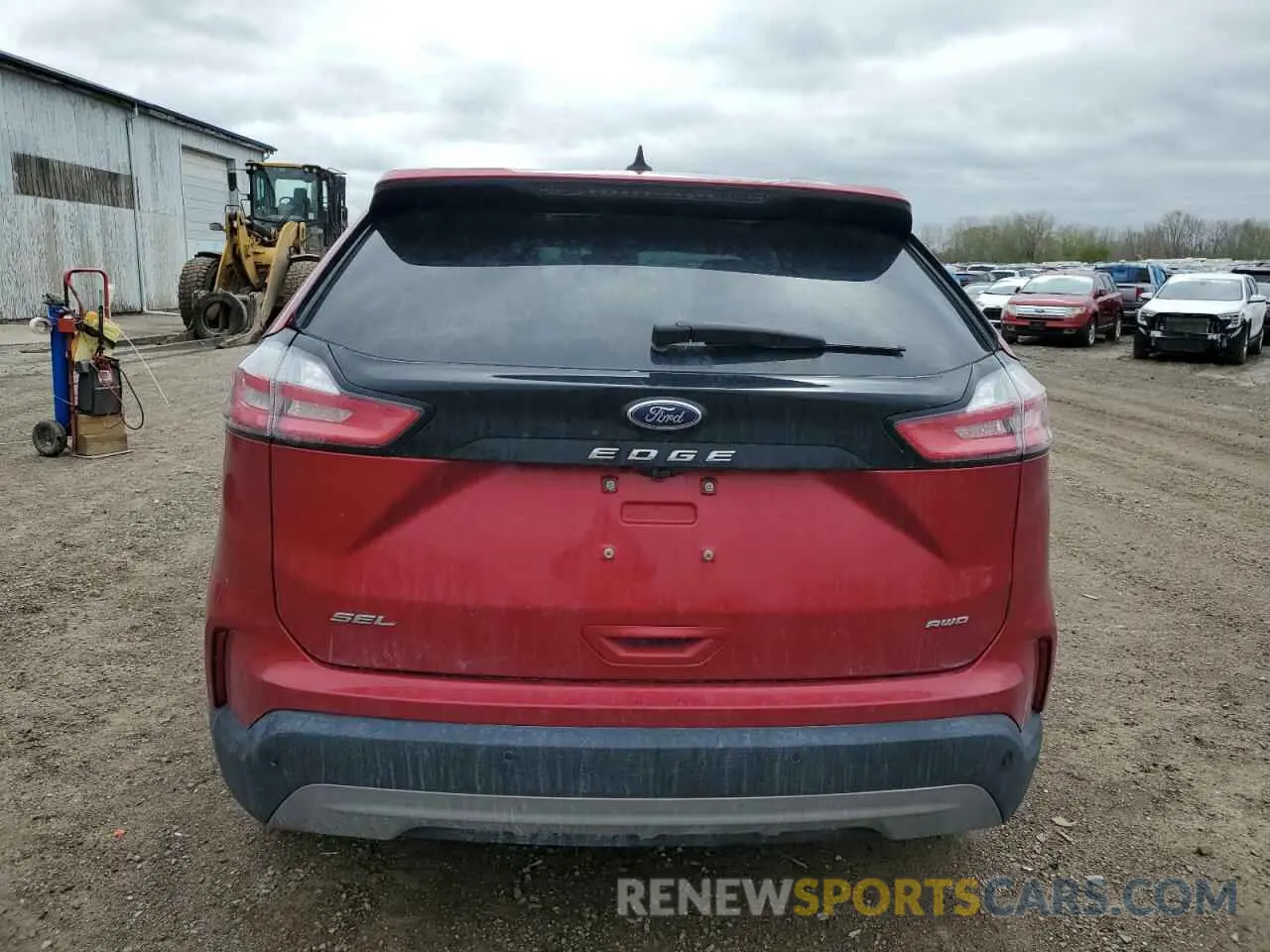 6 Photograph of a damaged car 2FMPK4J94NBB13089 FORD EDGE 2022