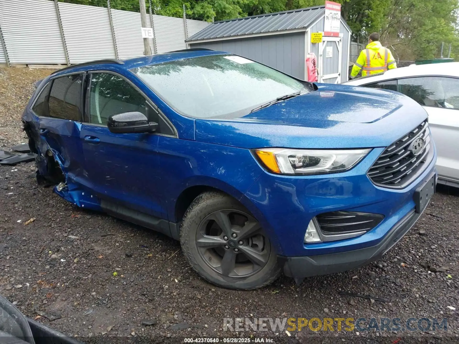 1 Photograph of a damaged car 2FMPK4J95NBA02700 FORD EDGE 2022