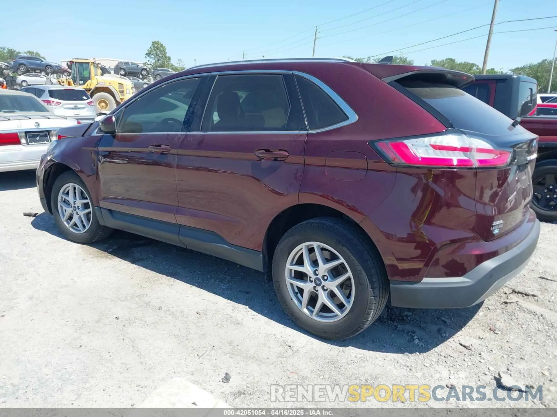 3 Photograph of a damaged car 2FMPK4J95NBA11199 FORD EDGE 2022