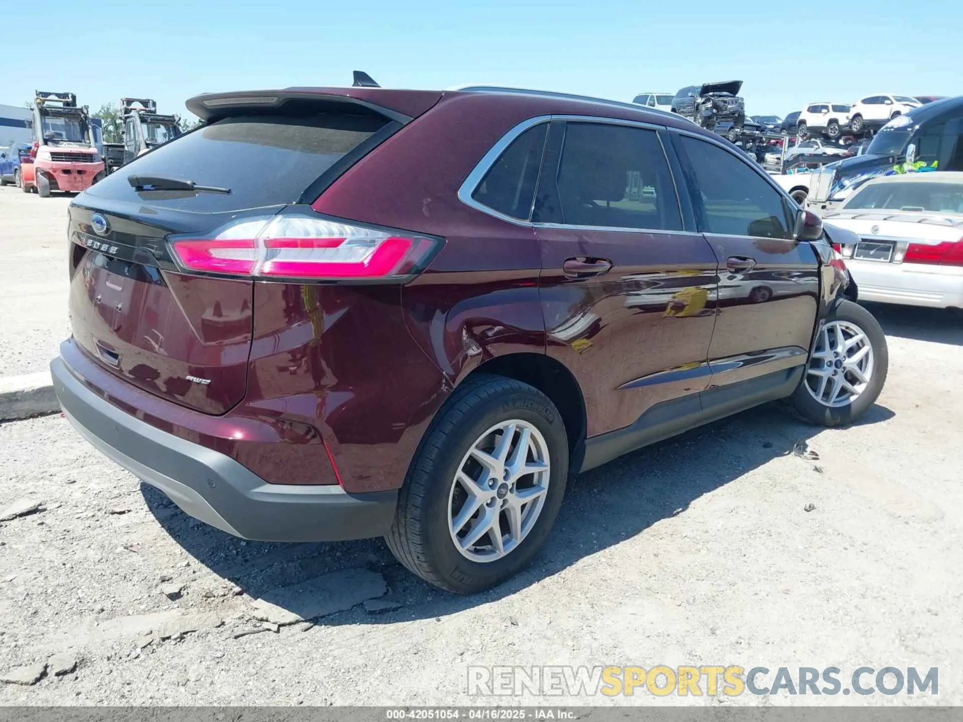4 Photograph of a damaged car 2FMPK4J95NBA11199 FORD EDGE 2022
