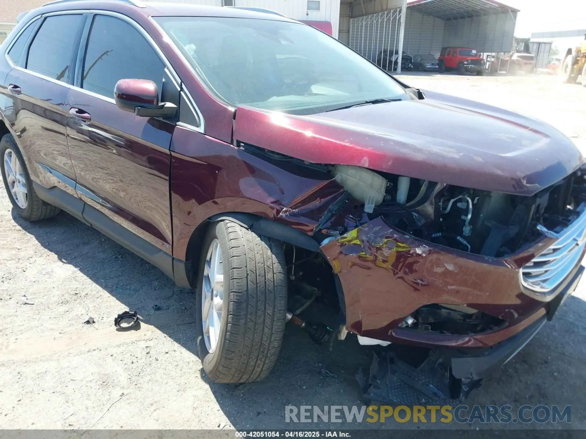 6 Photograph of a damaged car 2FMPK4J95NBA11199 FORD EDGE 2022