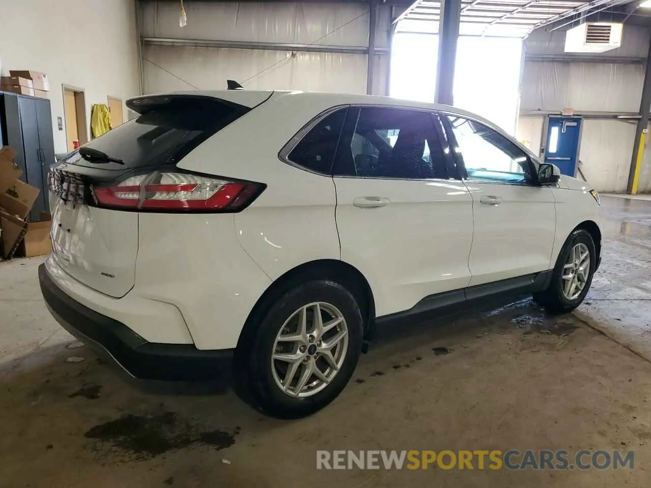3 Photograph of a damaged car 2FMPK4J95NBA39018 FORD EDGE 2022
