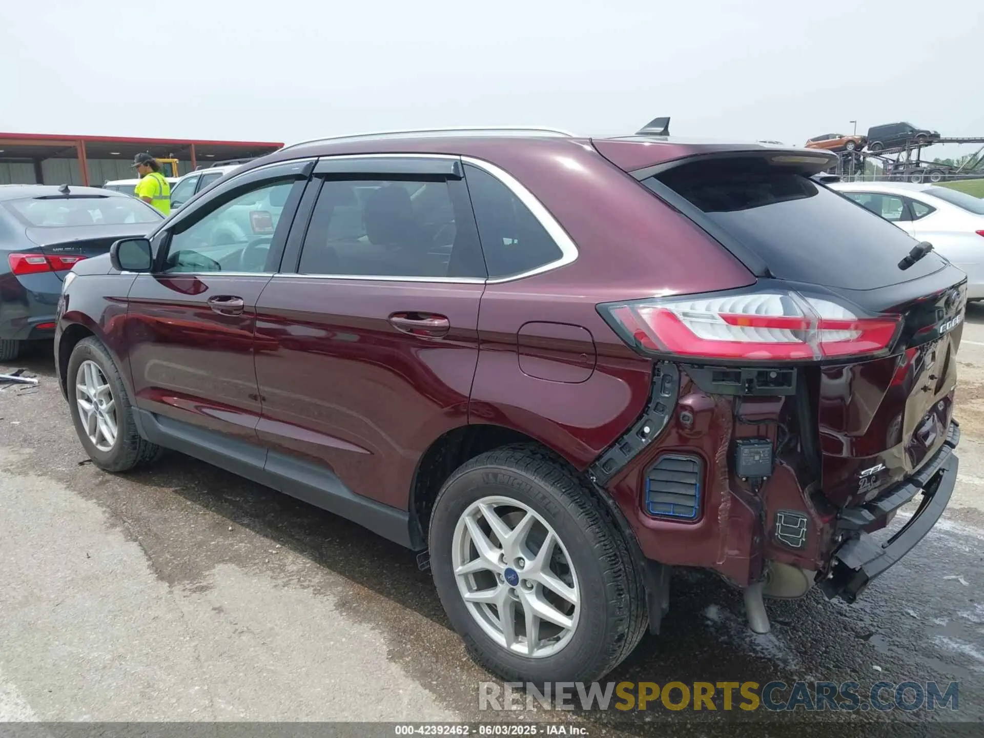 14 Photograph of a damaged car 2FMPK4J95NBA66008 FORD EDGE 2022