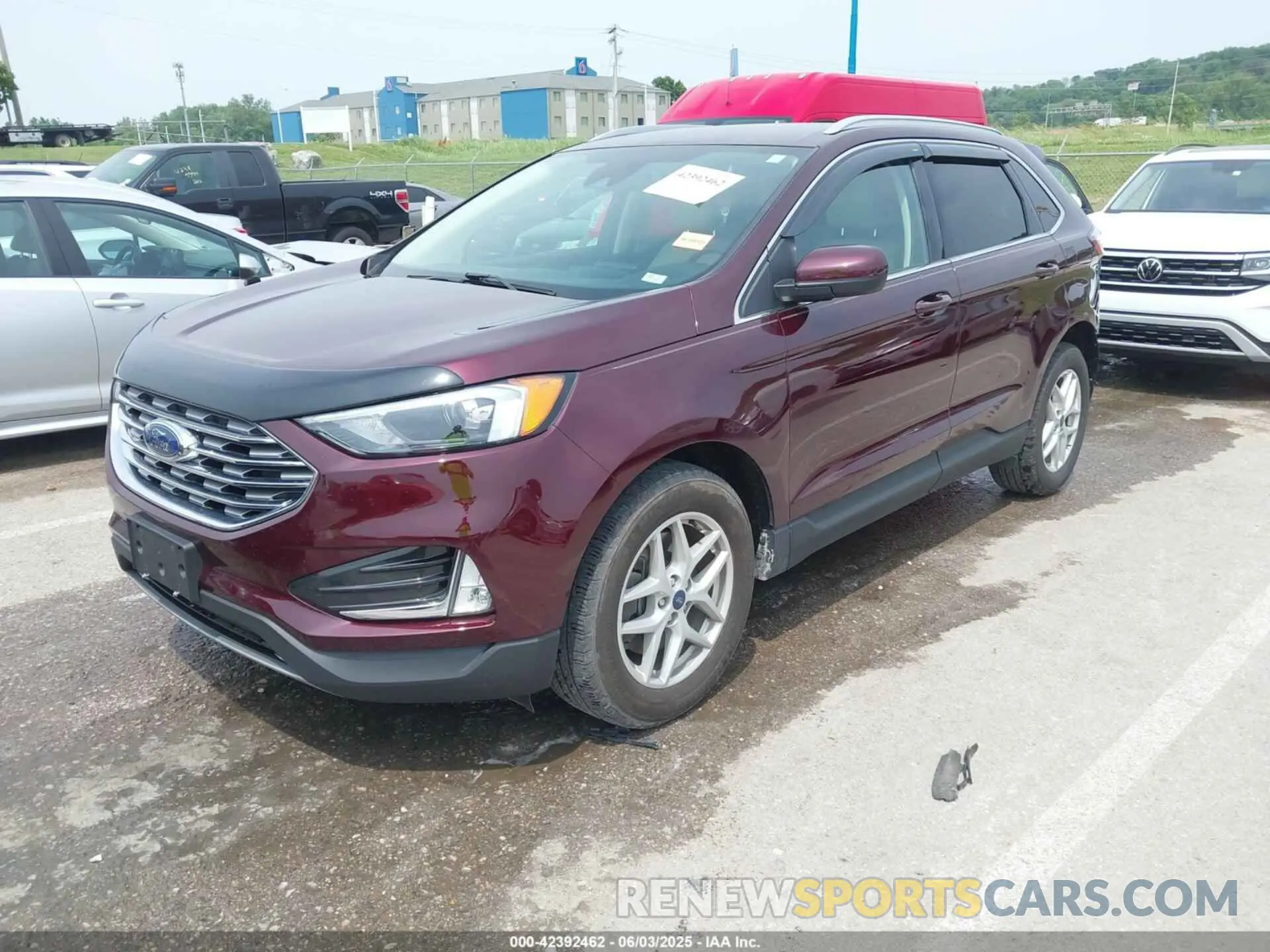 2 Photograph of a damaged car 2FMPK4J95NBA66008 FORD EDGE 2022