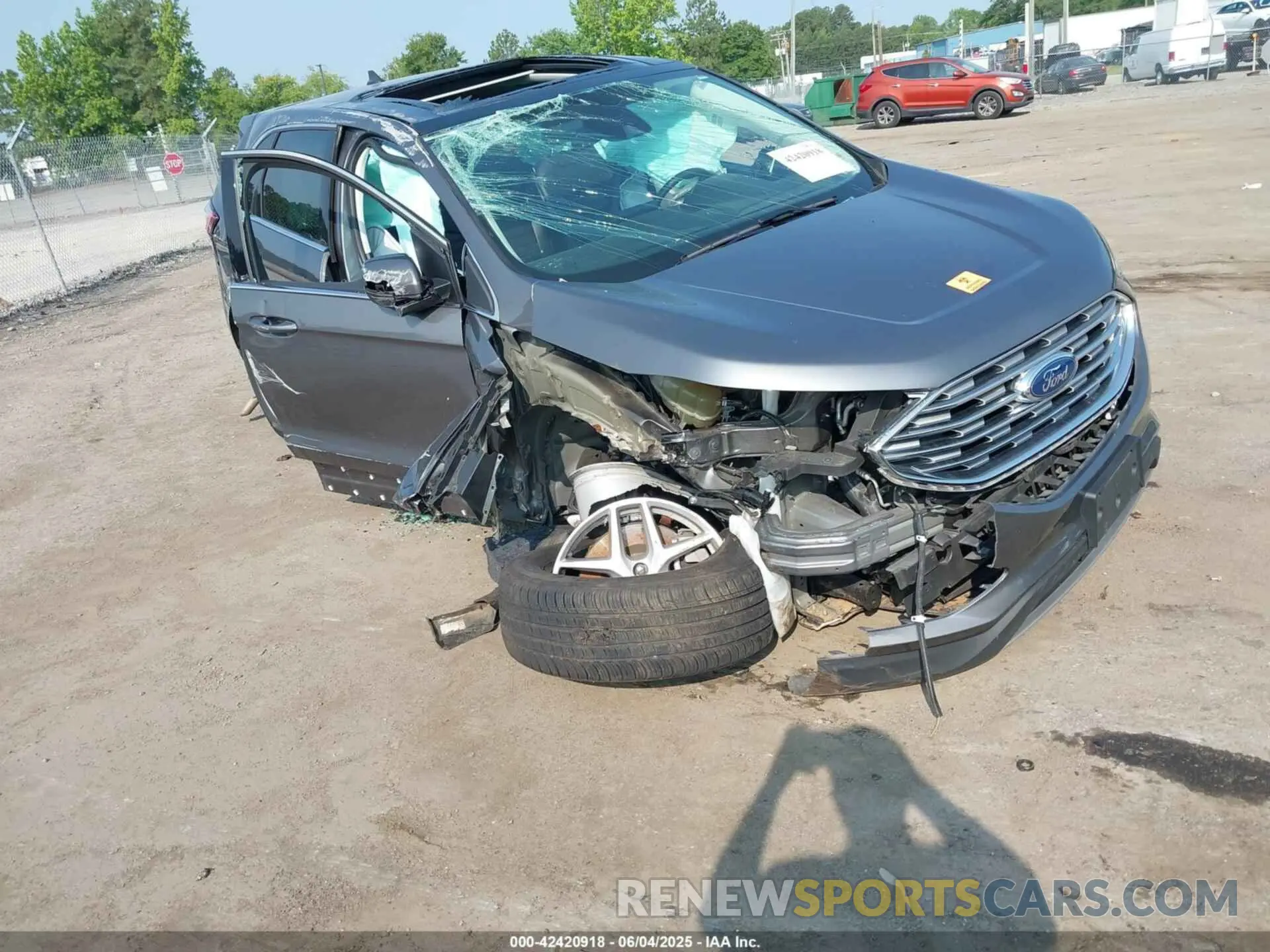 1 Photograph of a damaged car 2FMPK4J95NBA79440 FORD EDGE 2022