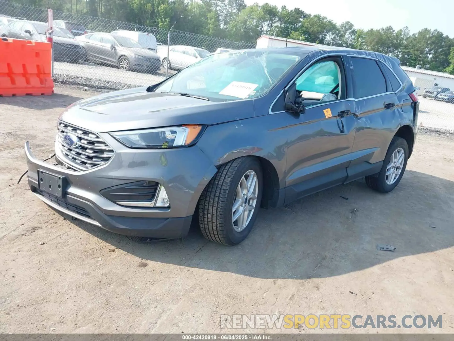 2 Photograph of a damaged car 2FMPK4J95NBA79440 FORD EDGE 2022