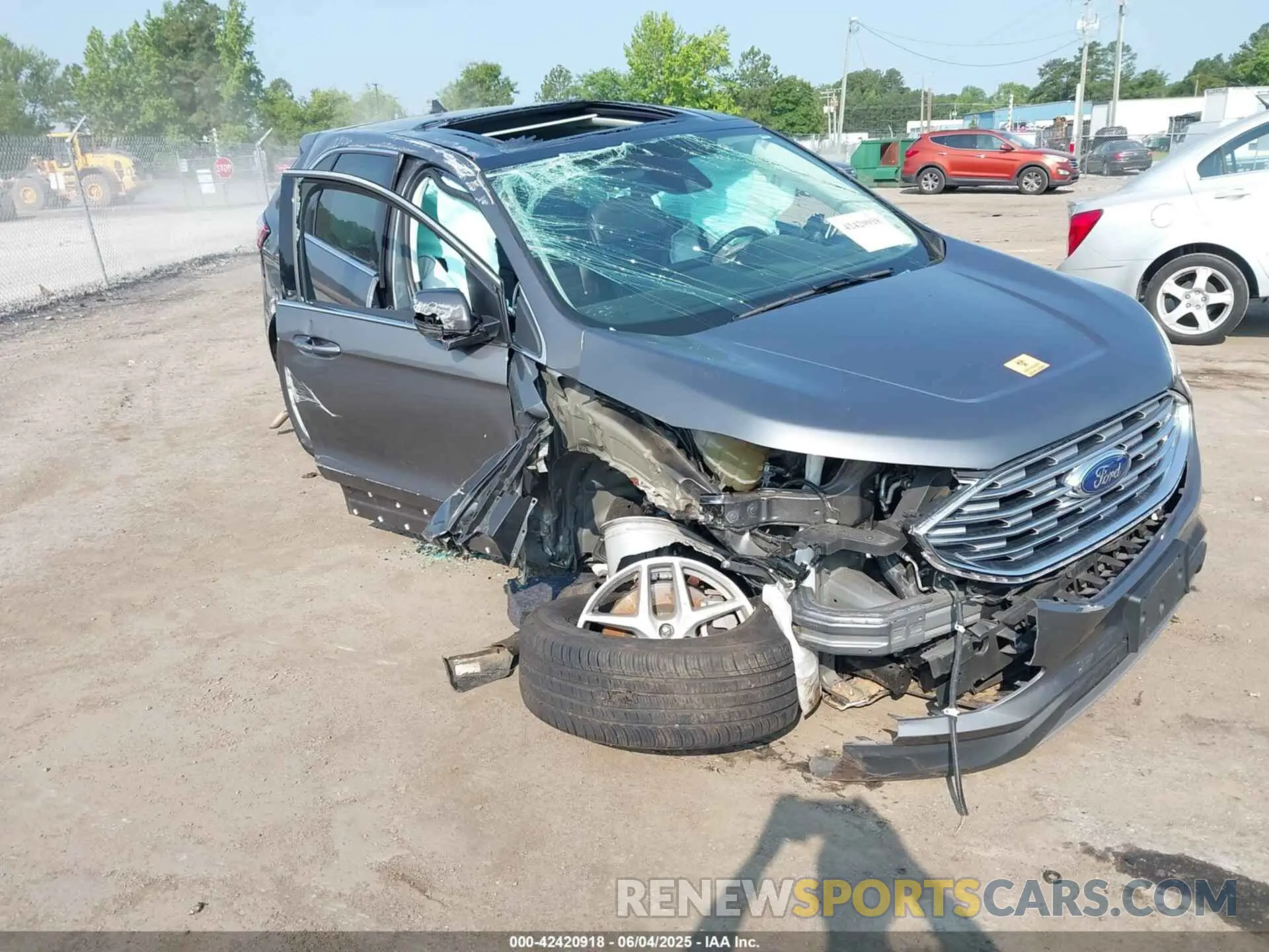 6 Photograph of a damaged car 2FMPK4J95NBA79440 FORD EDGE 2022