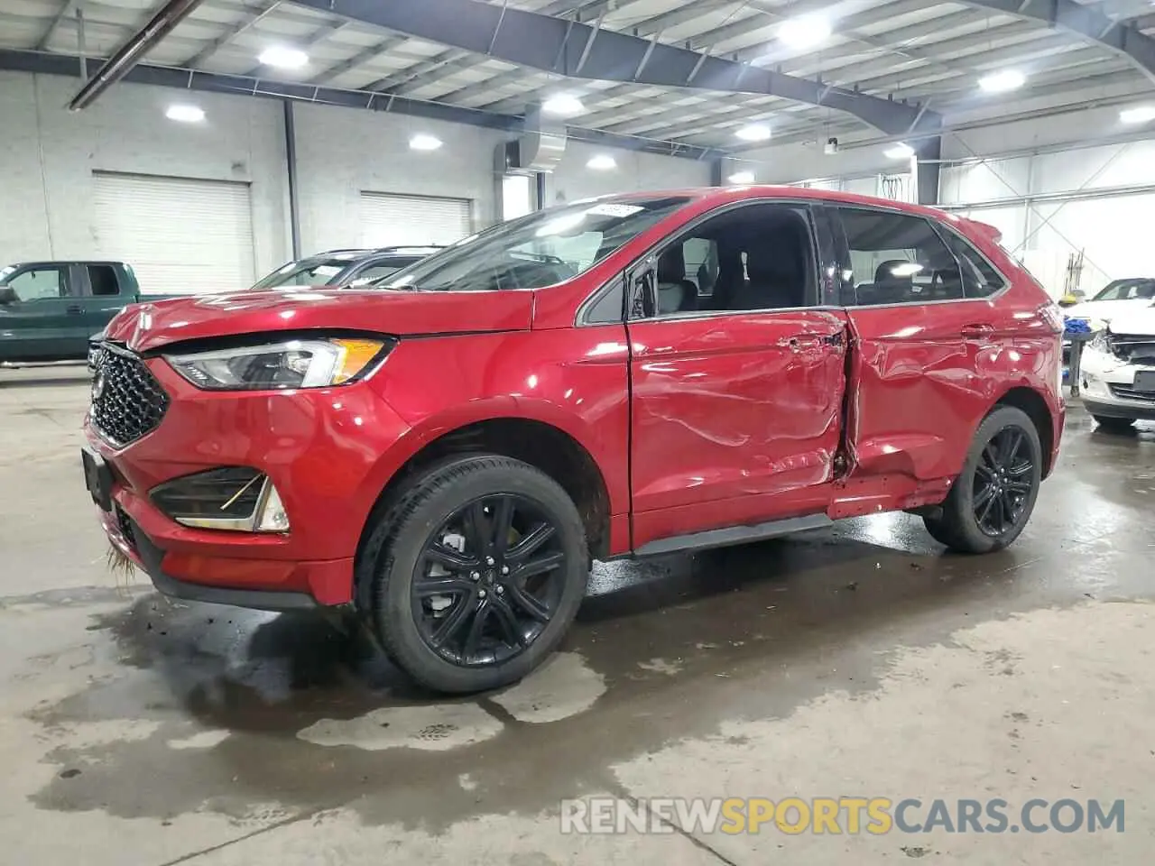 1 Photograph of a damaged car 2FMPK4J95NBA87828 FORD EDGE 2022