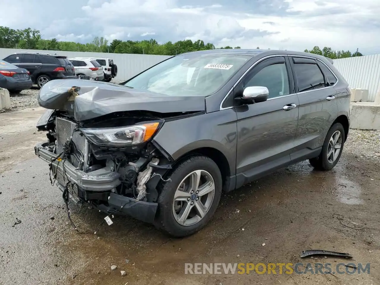1 Photograph of a damaged car 2FMPK4J95NBB00058 FORD EDGE 2022