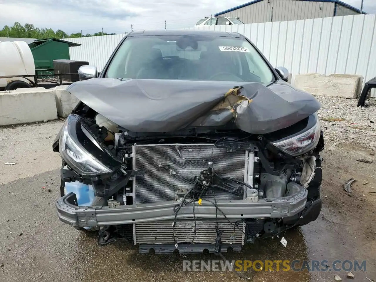 5 Photograph of a damaged car 2FMPK4J95NBB00058 FORD EDGE 2022