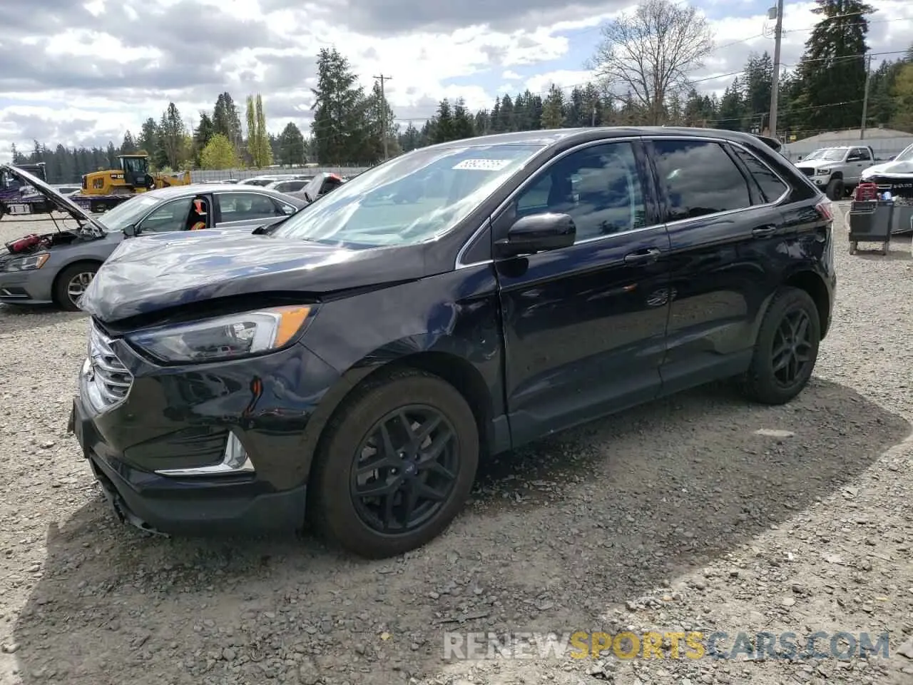 1 Photograph of a damaged car 2FMPK4J95NBB03803 FORD EDGE 2022