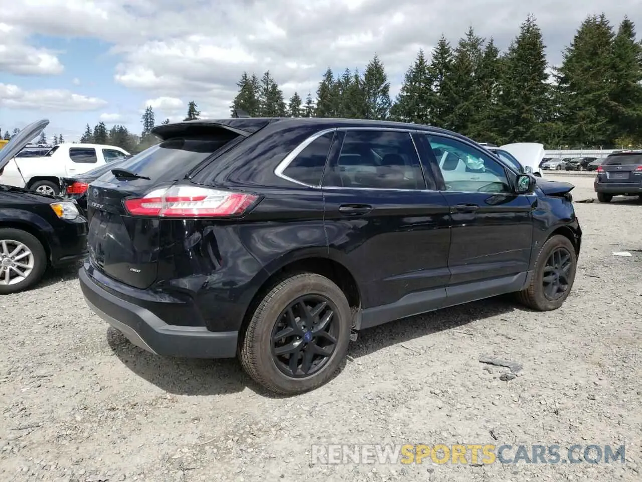 3 Photograph of a damaged car 2FMPK4J95NBB03803 FORD EDGE 2022
