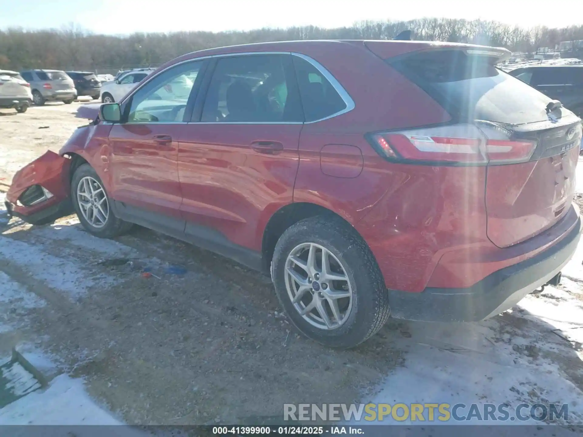 3 Photograph of a damaged car 2FMPK4J95NBB14137 FORD EDGE 2022