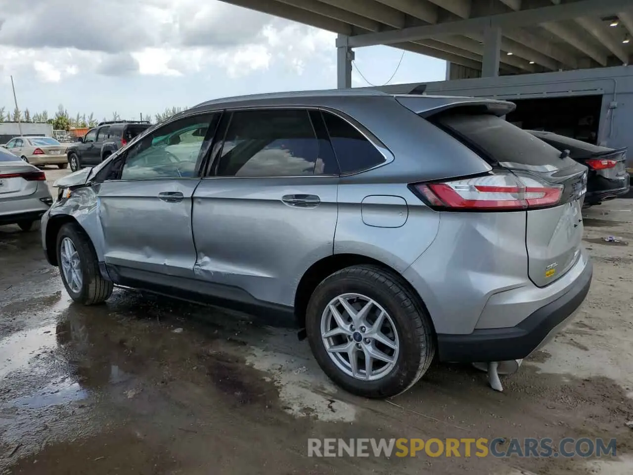 2 Photograph of a damaged car 2FMPK4J95NBB15398 FORD EDGE 2022