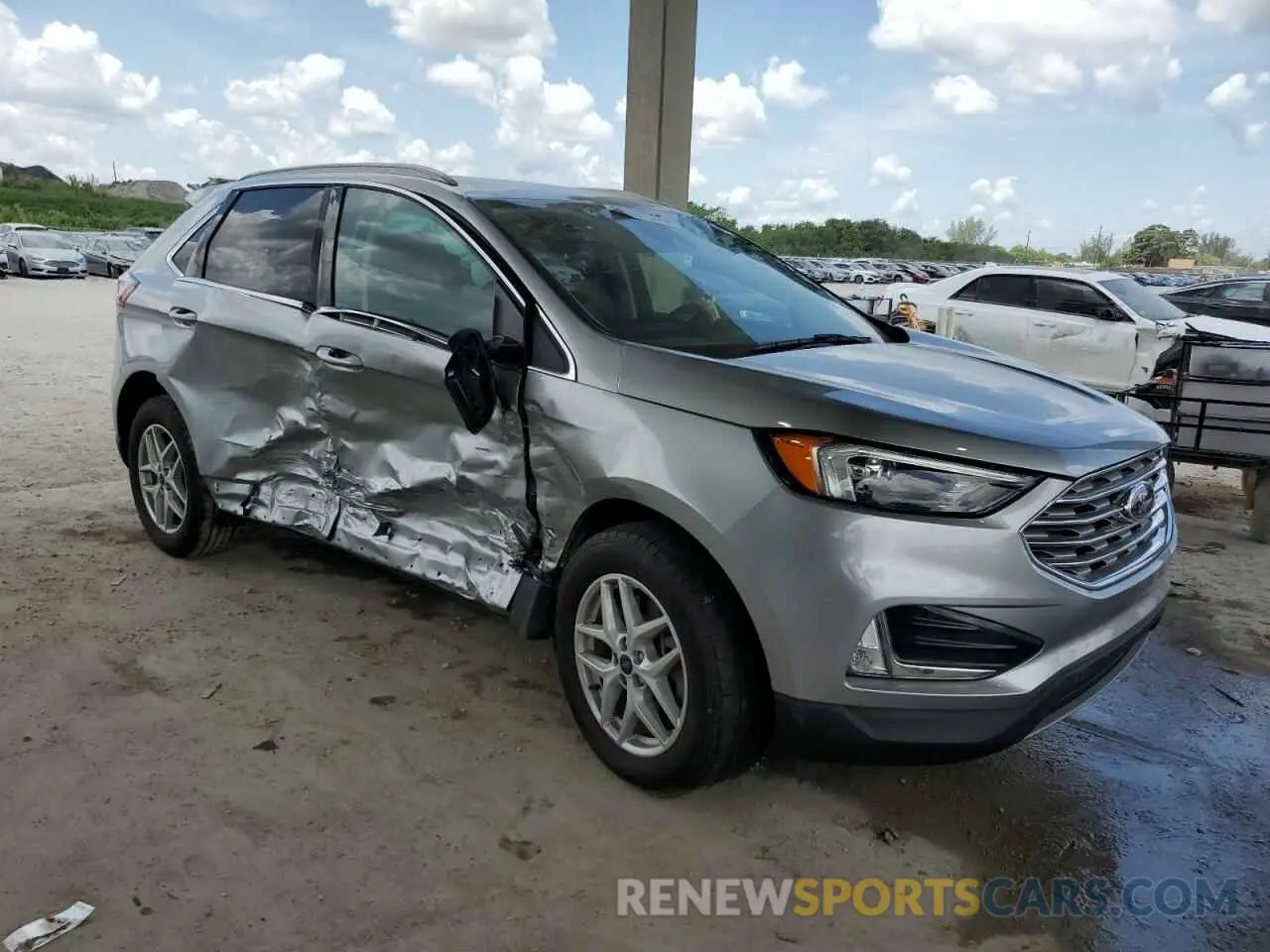 4 Photograph of a damaged car 2FMPK4J95NBB15398 FORD EDGE 2022