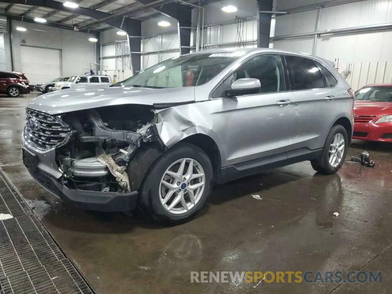 1 Photograph of a damaged car 2FMPK4J96NBA32658 FORD EDGE 2022