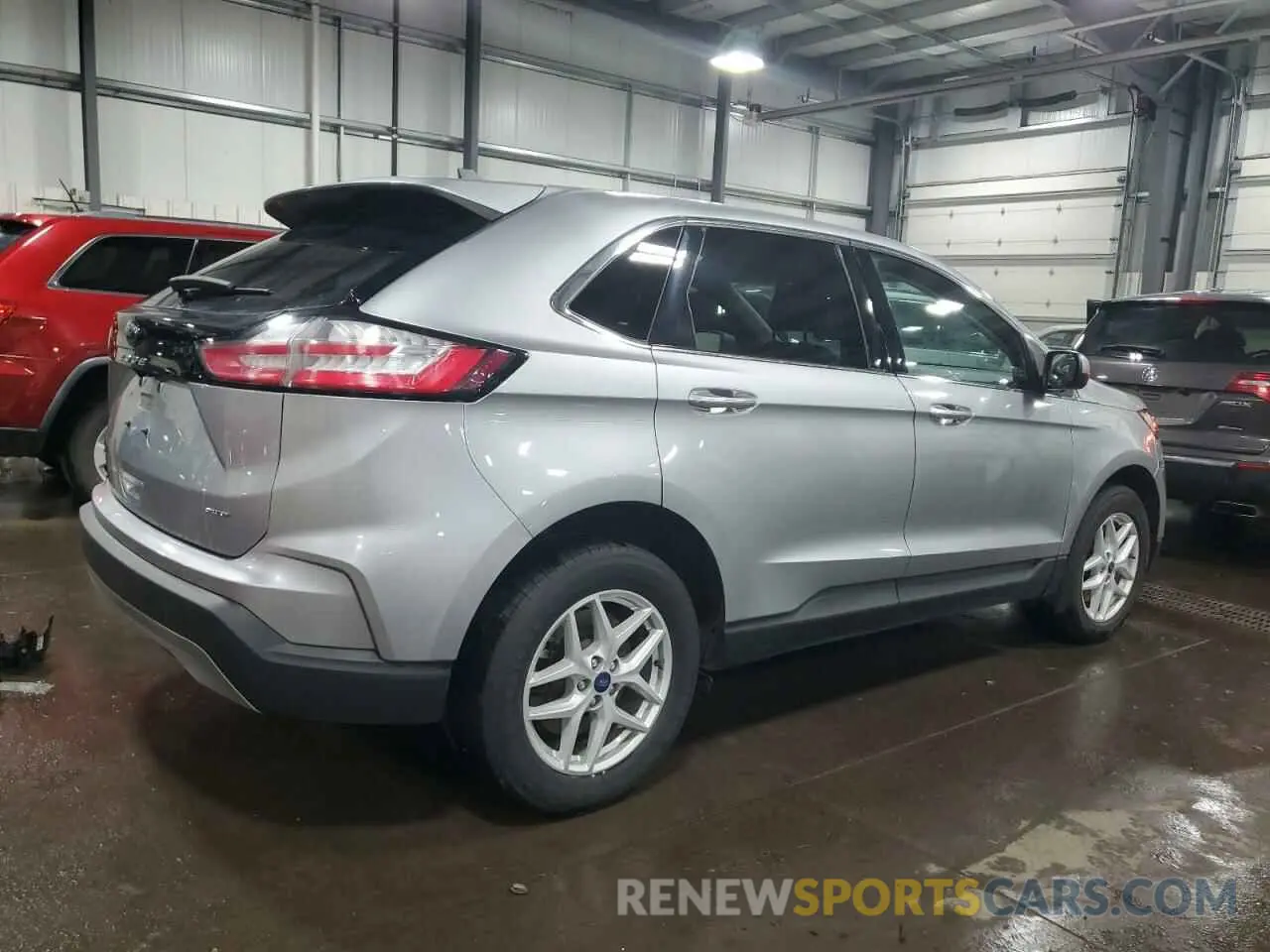 3 Photograph of a damaged car 2FMPK4J96NBA32658 FORD EDGE 2022