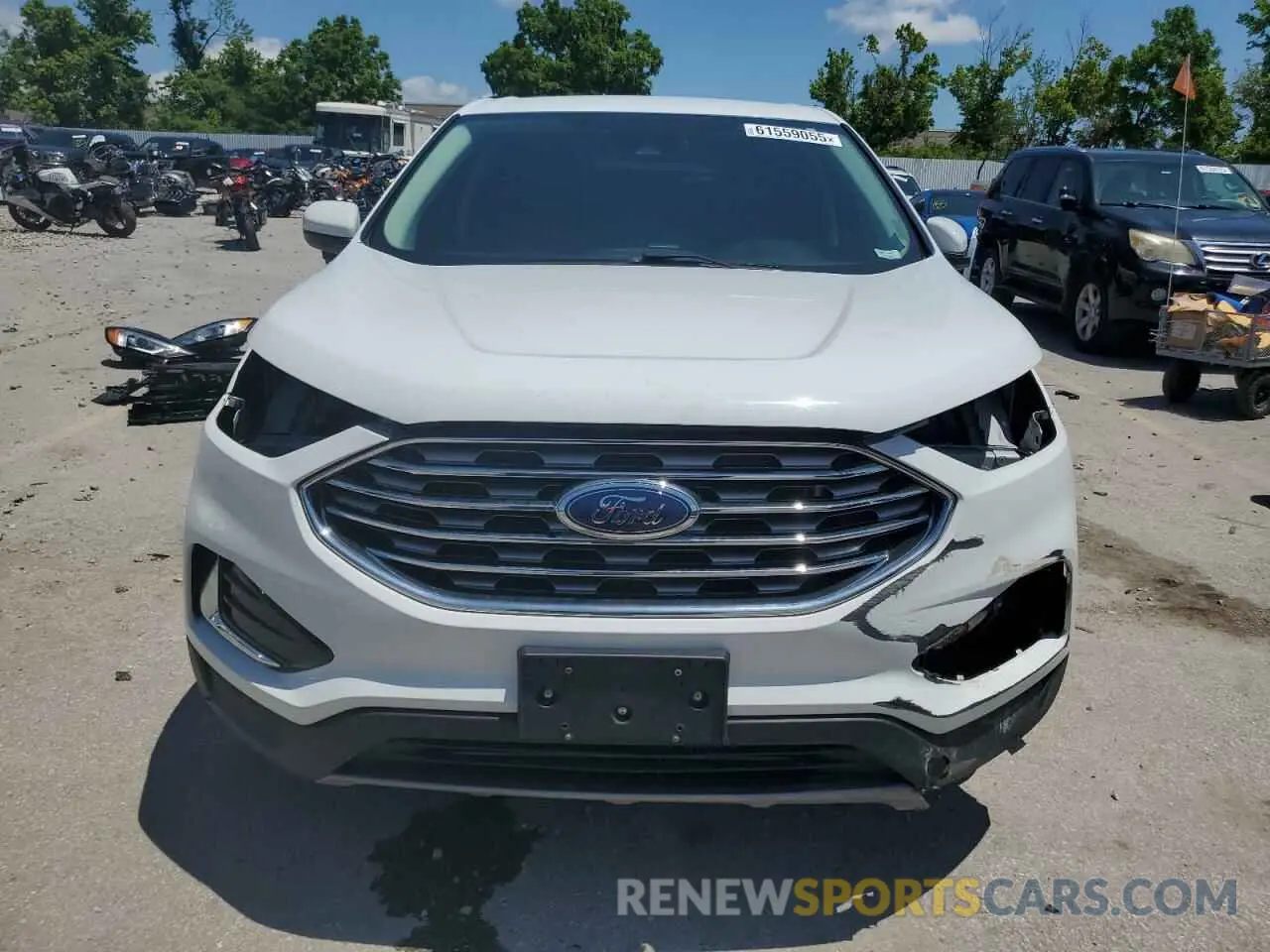 5 Photograph of a damaged car 2FMPK4J96NBA34264 FORD EDGE 2022