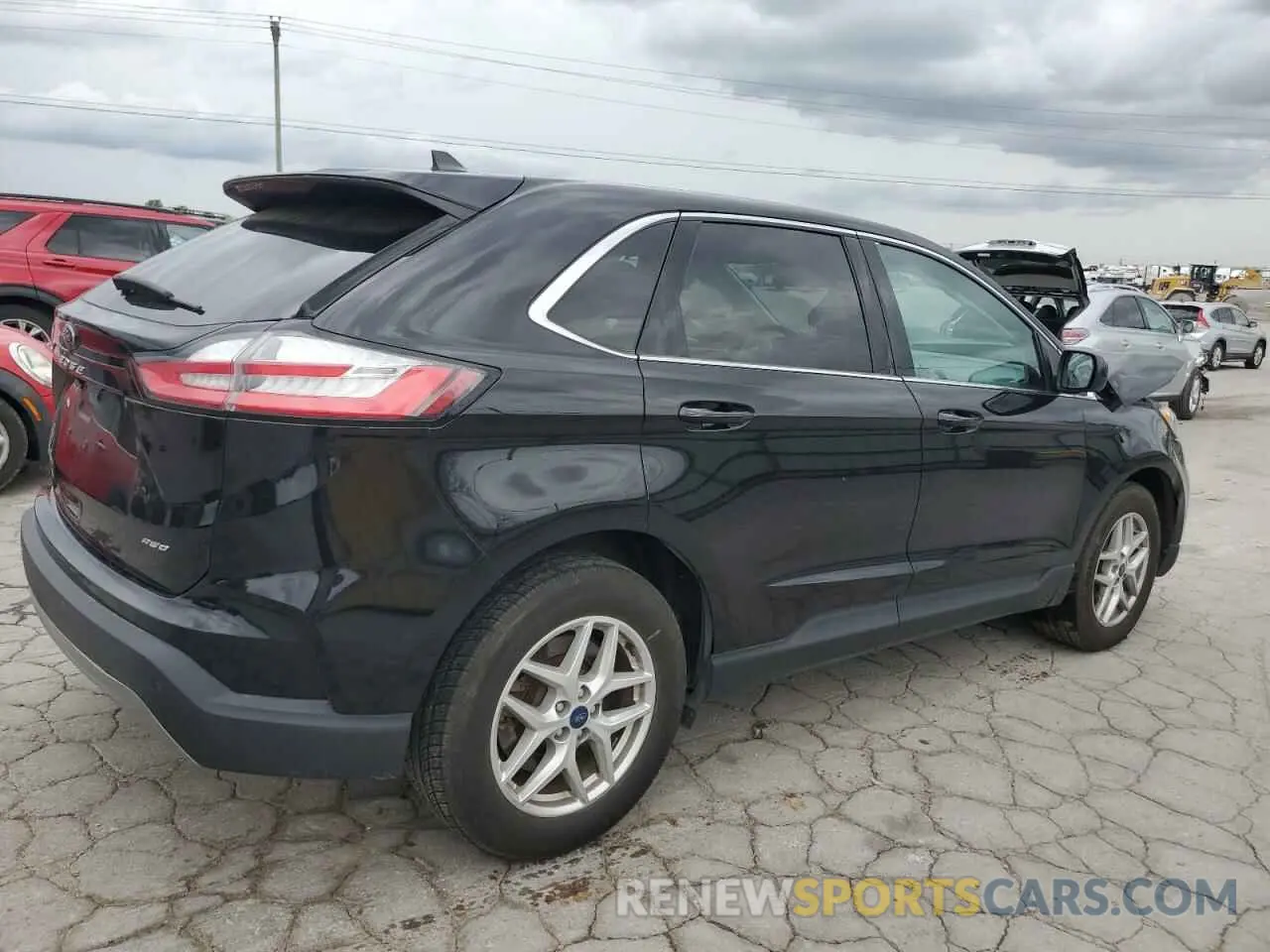 3 Photograph of a damaged car 2FMPK4J96NBA51792 FORD EDGE 2022