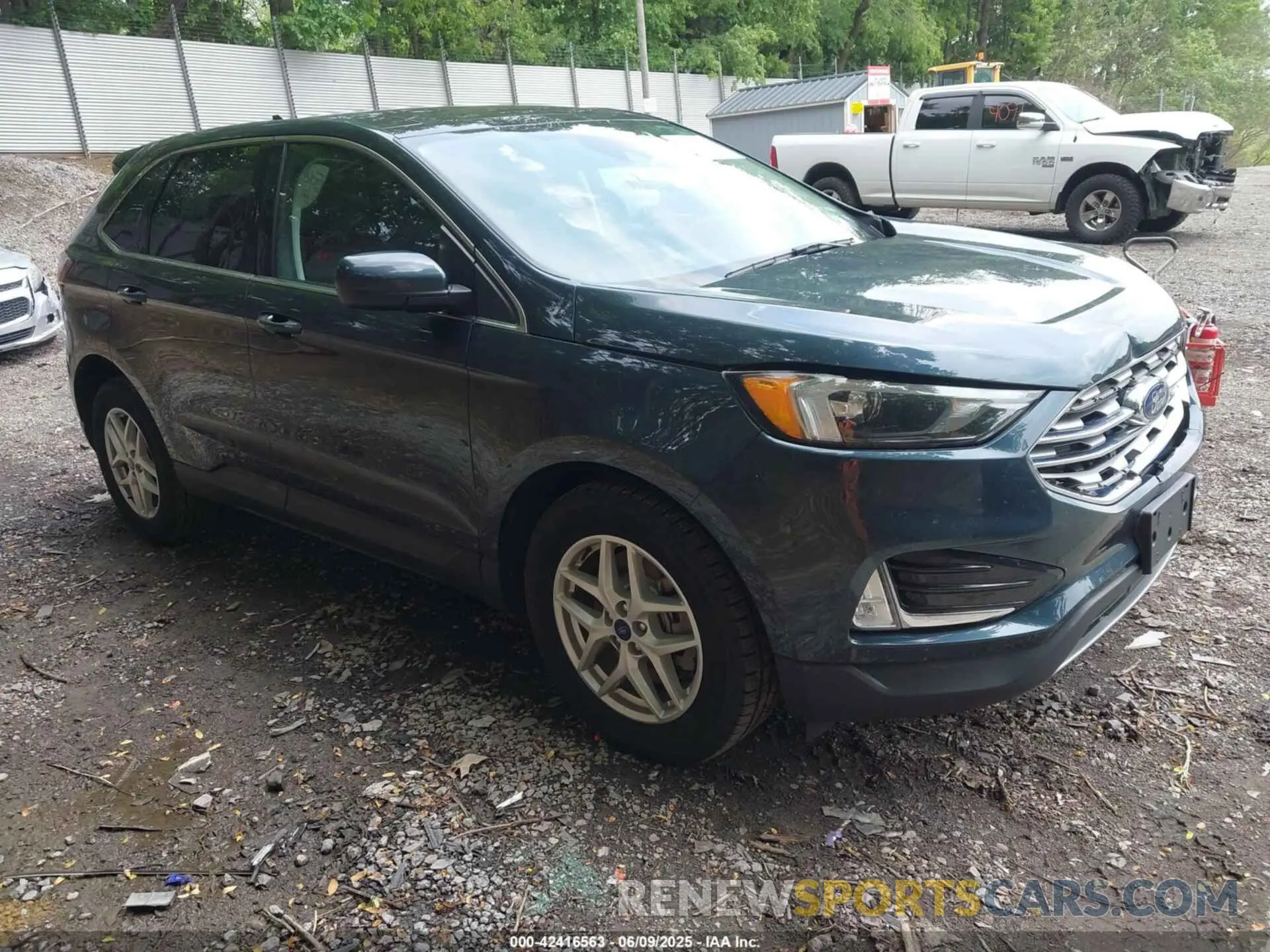 1 Photograph of a damaged car 2FMPK4J96NBA53736 FORD EDGE 2022