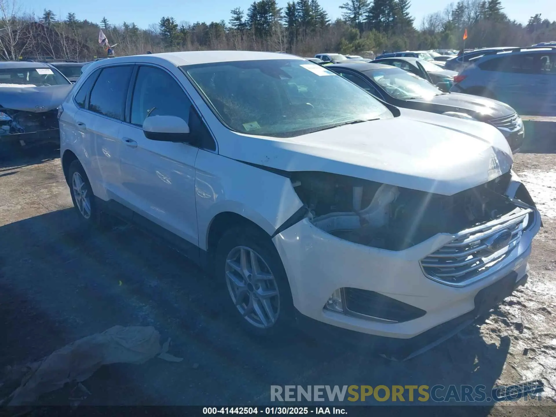 1 Photograph of a damaged car 2FMPK4J96NBA88762 FORD EDGE 2022