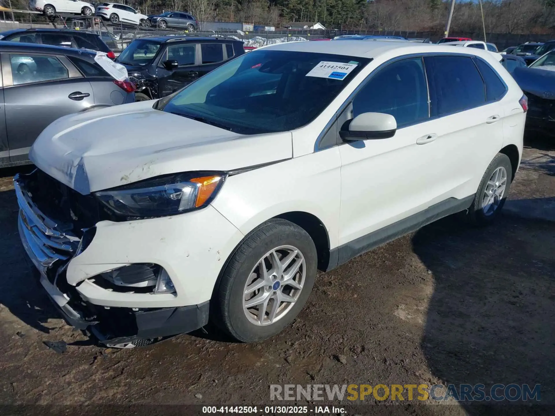 2 Photograph of a damaged car 2FMPK4J96NBA88762 FORD EDGE 2022