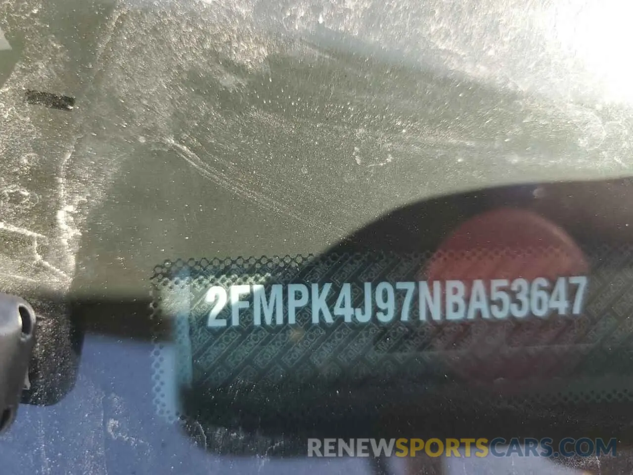 13 Photograph of a damaged car 2FMPK4J97NBA53647 FORD EDGE 2022