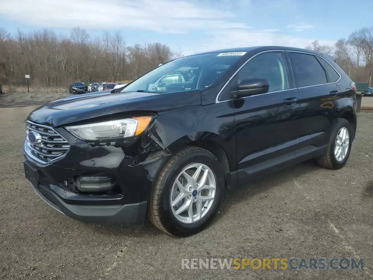 1 Photograph of a damaged car 2FMPK4J97NBA62770 FORD EDGE 2022