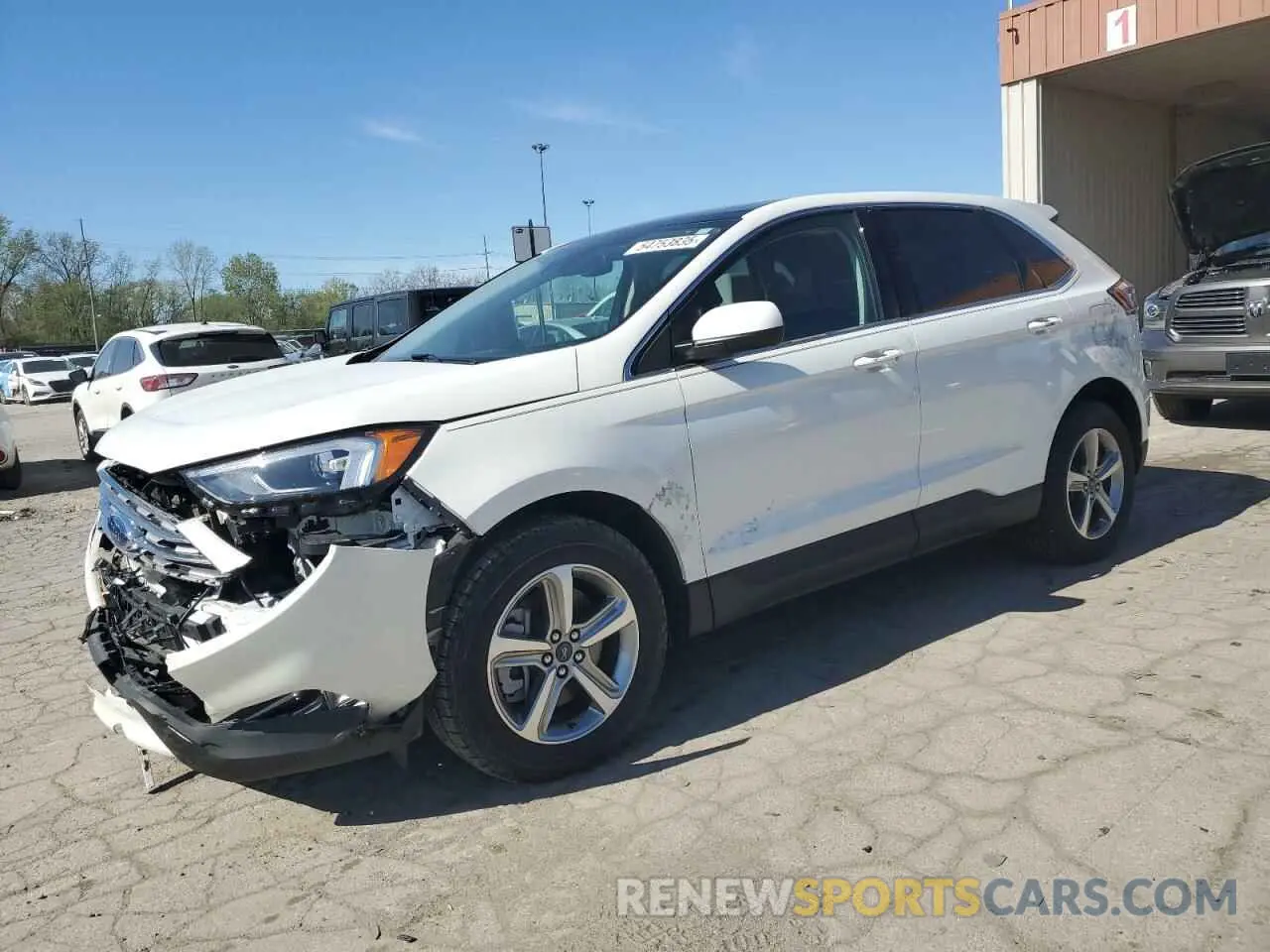 1 Photograph of a damaged car 2FMPK4J97NBA82047 FORD EDGE 2022