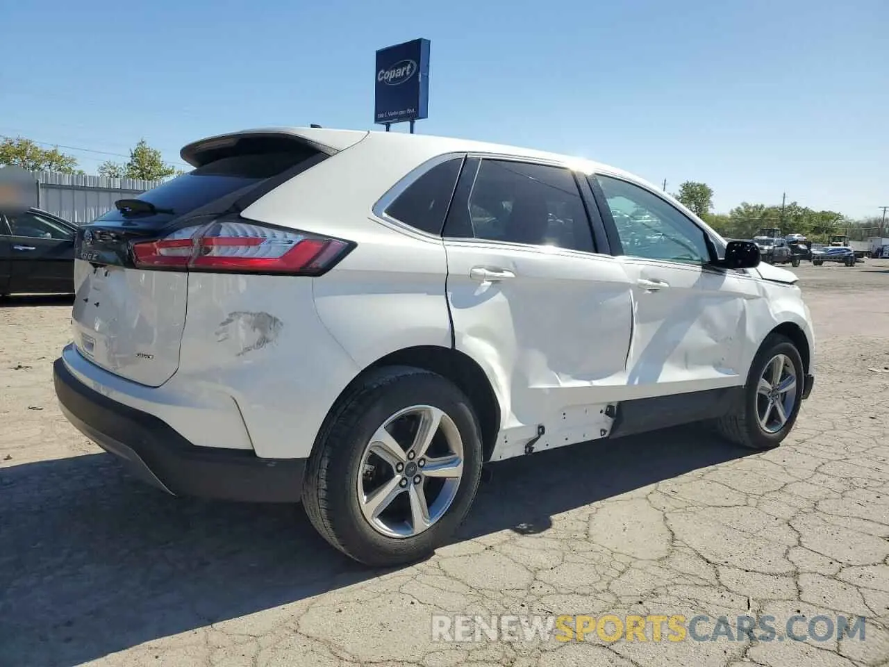 3 Photograph of a damaged car 2FMPK4J97NBA82047 FORD EDGE 2022