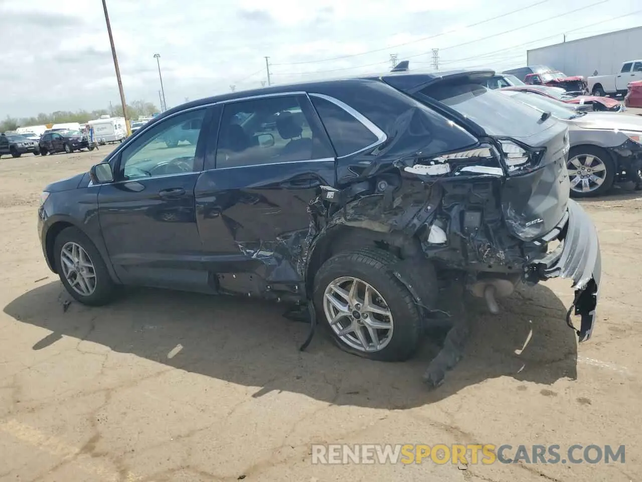 2 Photograph of a damaged car 2FMPK4J97NBA83621 FORD EDGE 2022