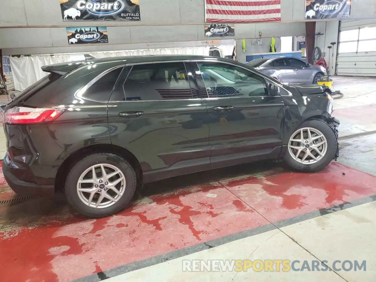 3 Photograph of a damaged car 2FMPK4J97NBB10820 FORD EDGE 2022