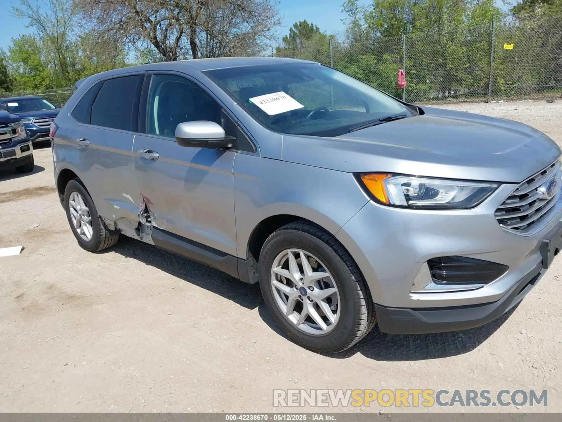 1 Photograph of a damaged car 2FMPK4J98NBA26361 FORD EDGE 2022