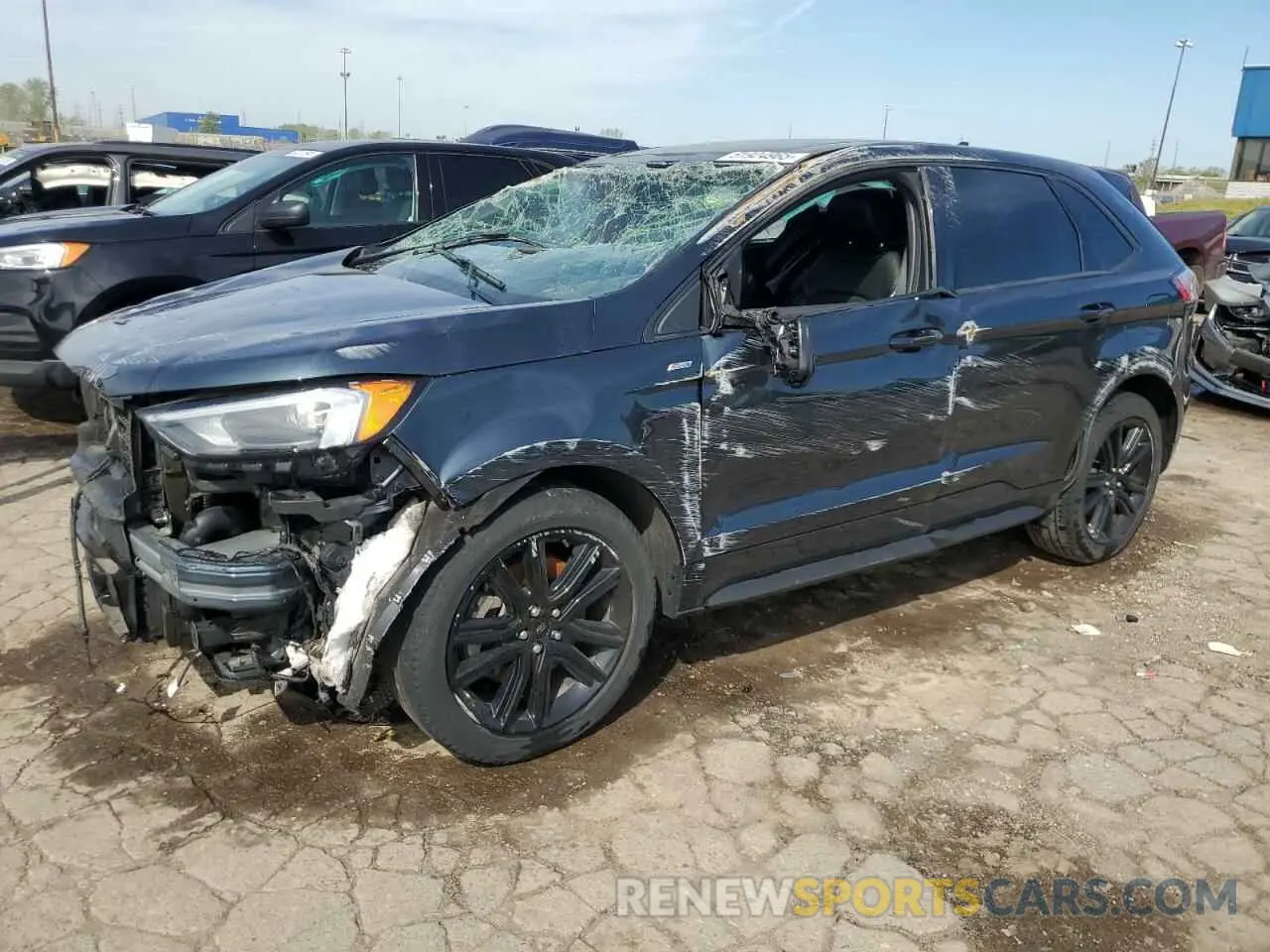 1 Photograph of a damaged car 2FMPK4J98NBA42110 FORD EDGE 2022