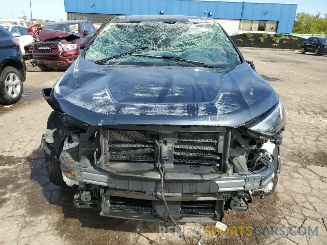 5 Photograph of a damaged car 2FMPK4J98NBA42110 FORD EDGE 2022