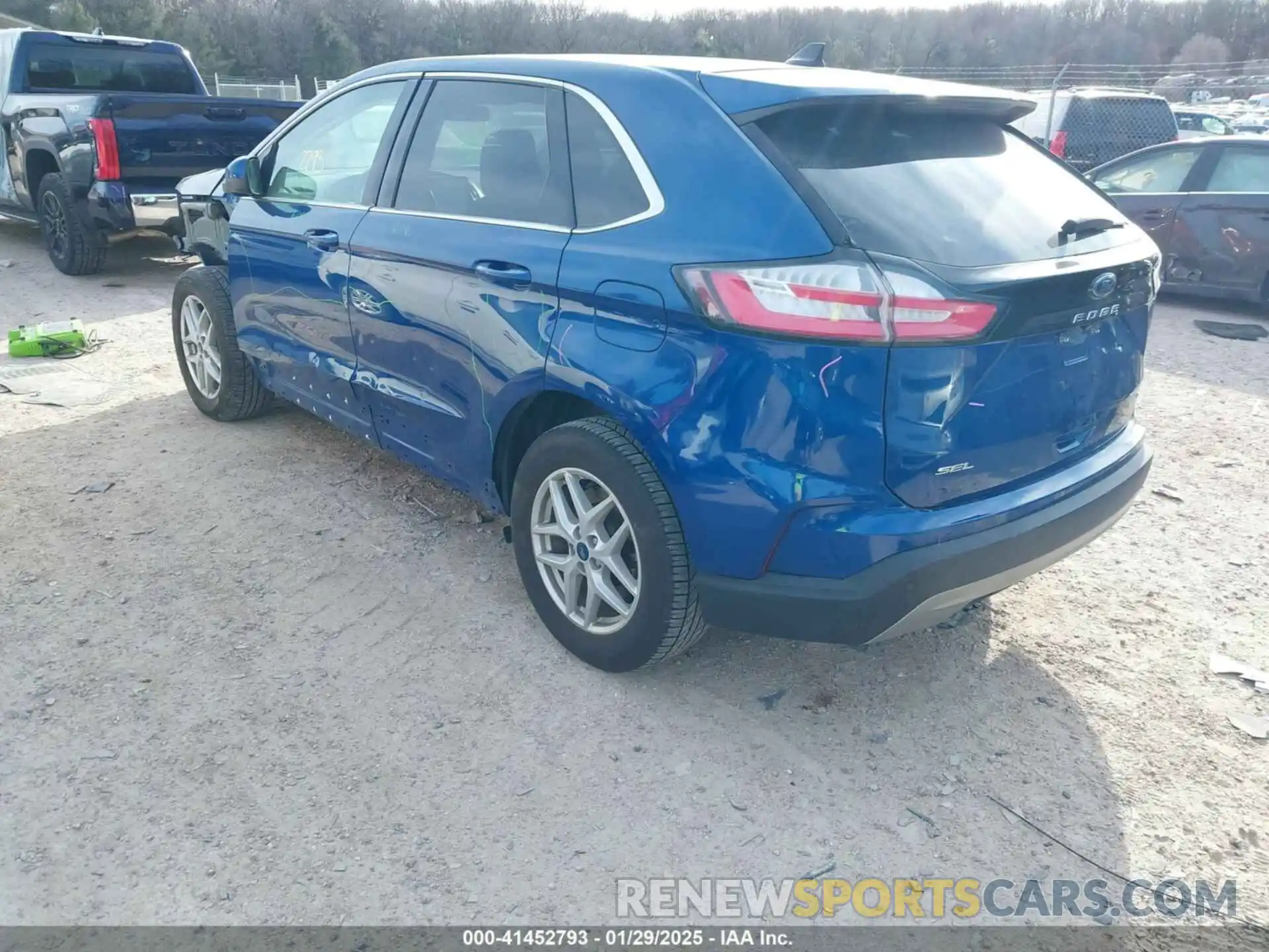 3 Photograph of a damaged car 2FMPK4J98NBA53673 FORD EDGE 2022