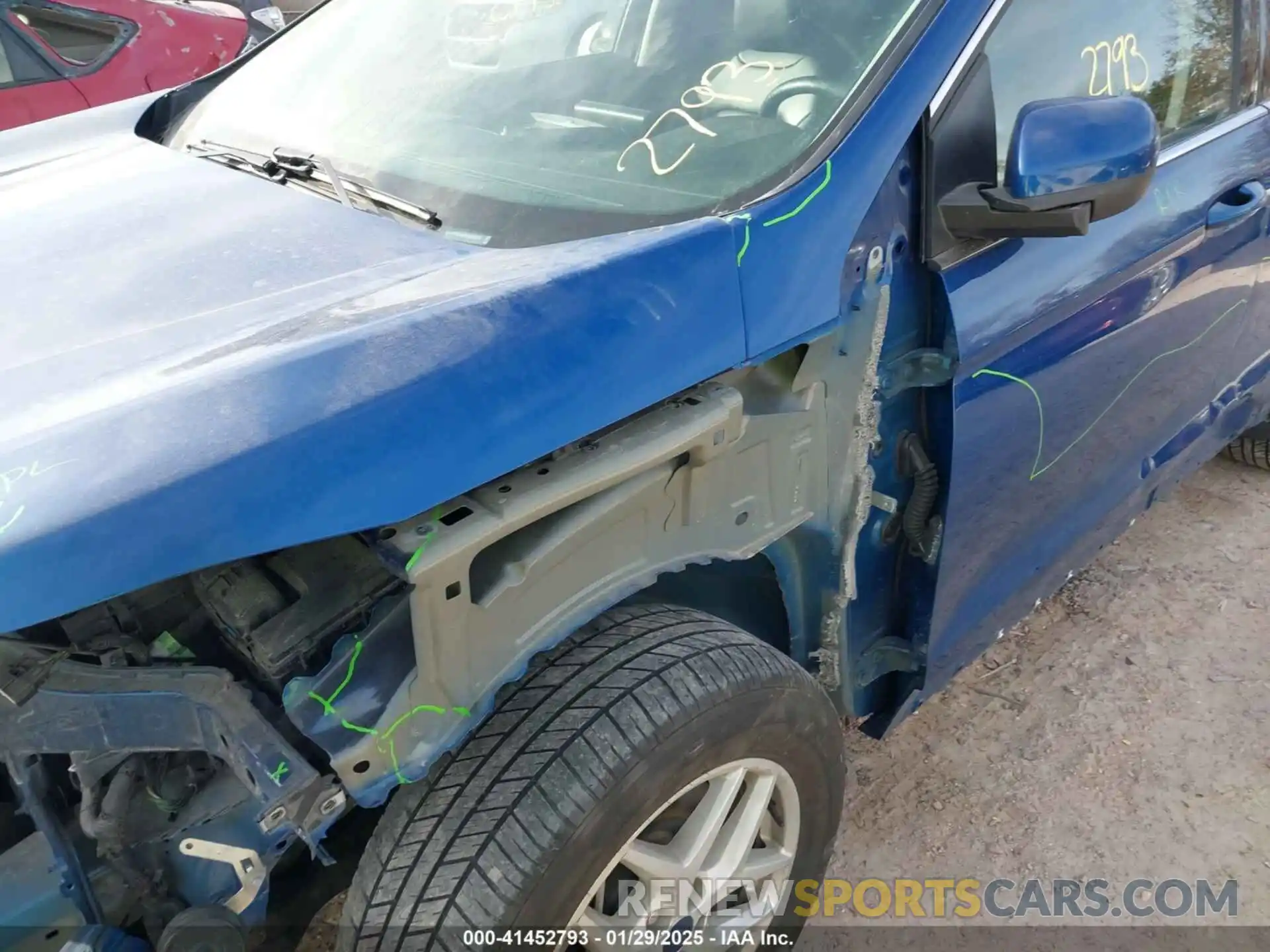 6 Photograph of a damaged car 2FMPK4J98NBA53673 FORD EDGE 2022