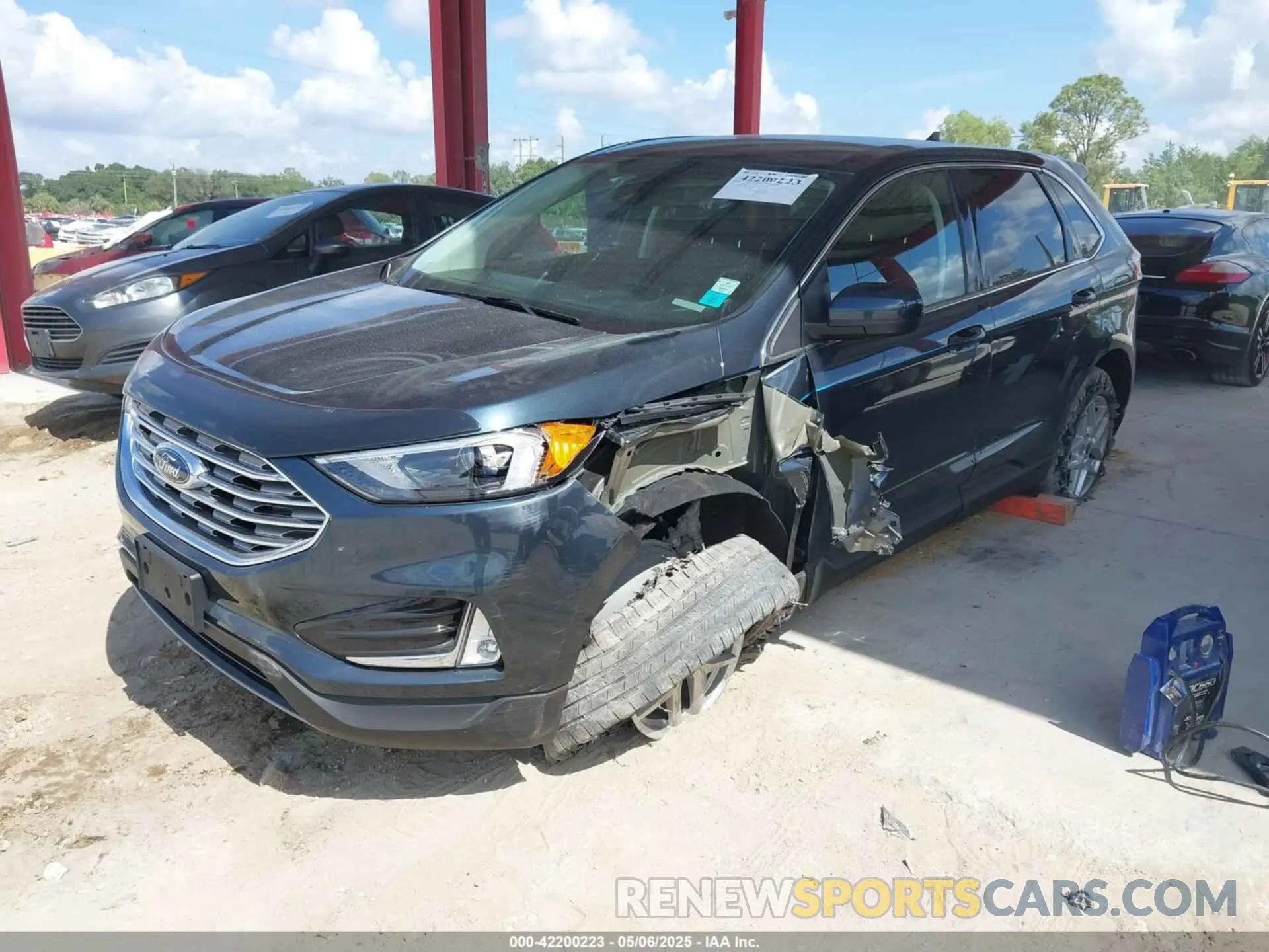 2 Photograph of a damaged car 2FMPK4J98NBA72773 FORD EDGE 2022