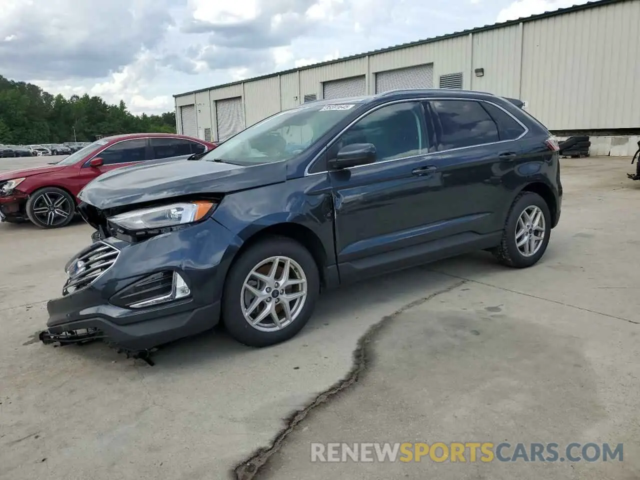 1 Photograph of a damaged car 2FMPK4J98NBA78301 FORD EDGE 2022