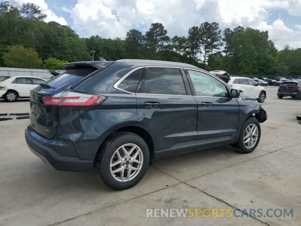 3 Photograph of a damaged car 2FMPK4J98NBA78301 FORD EDGE 2022