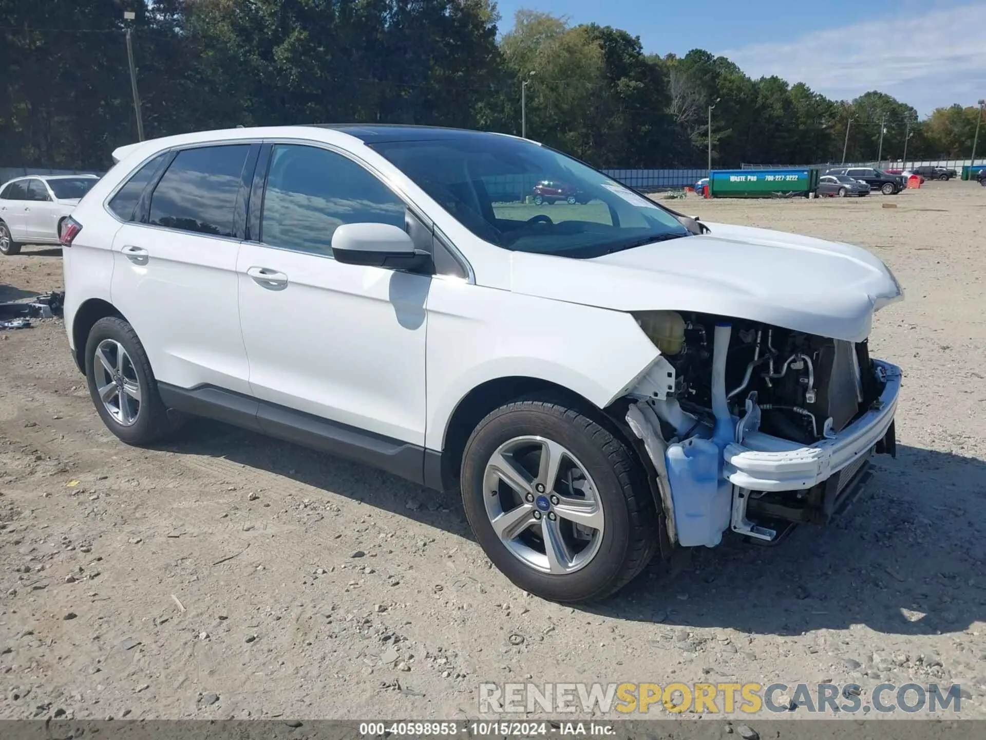 1 Photograph of a damaged car 2FMPK4J98NBA95745 FORD EDGE 2022