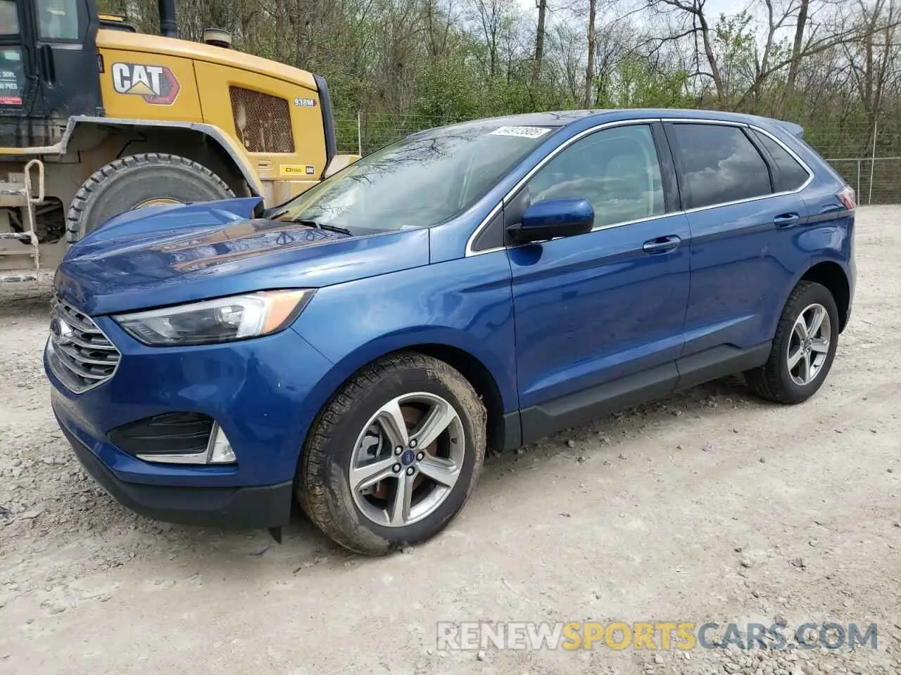 1 Photograph of a damaged car 2FMPK4J98NBB13788 FORD EDGE 2022
