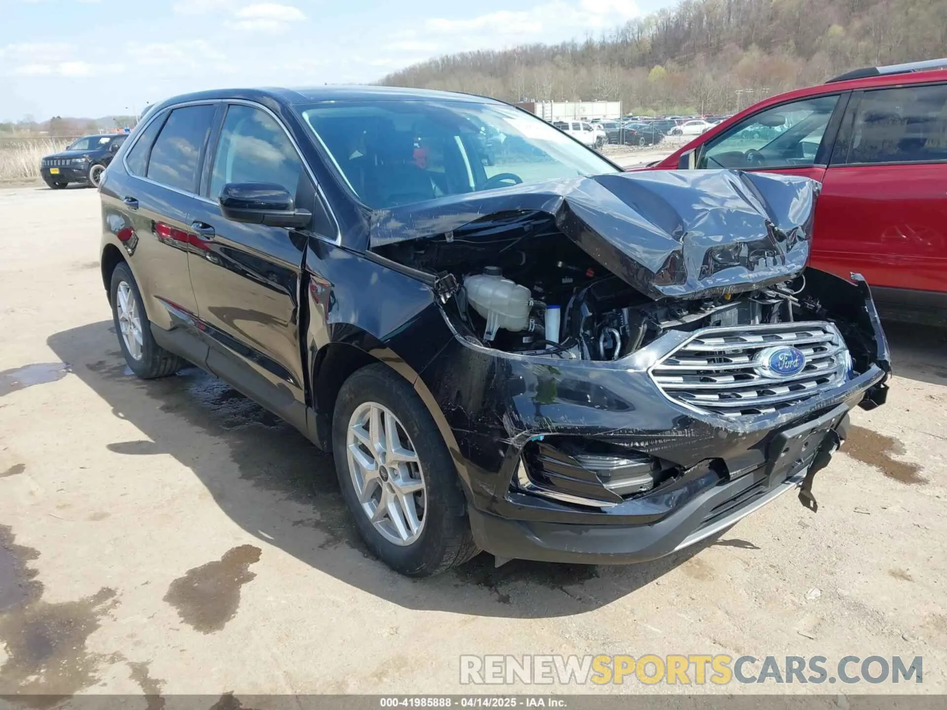 1 Photograph of a damaged car 2FMPK4J99NBA38406 FORD EDGE 2022