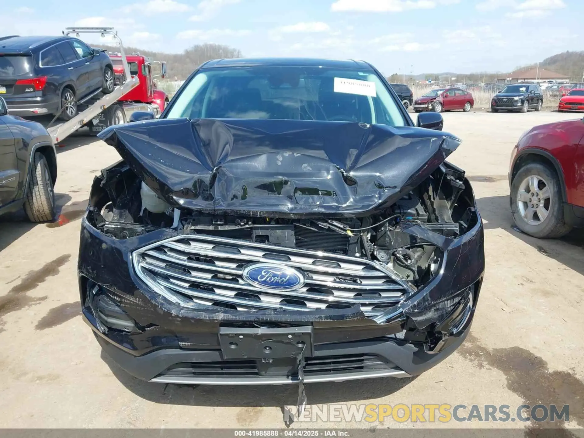 12 Photograph of a damaged car 2FMPK4J99NBA38406 FORD EDGE 2022