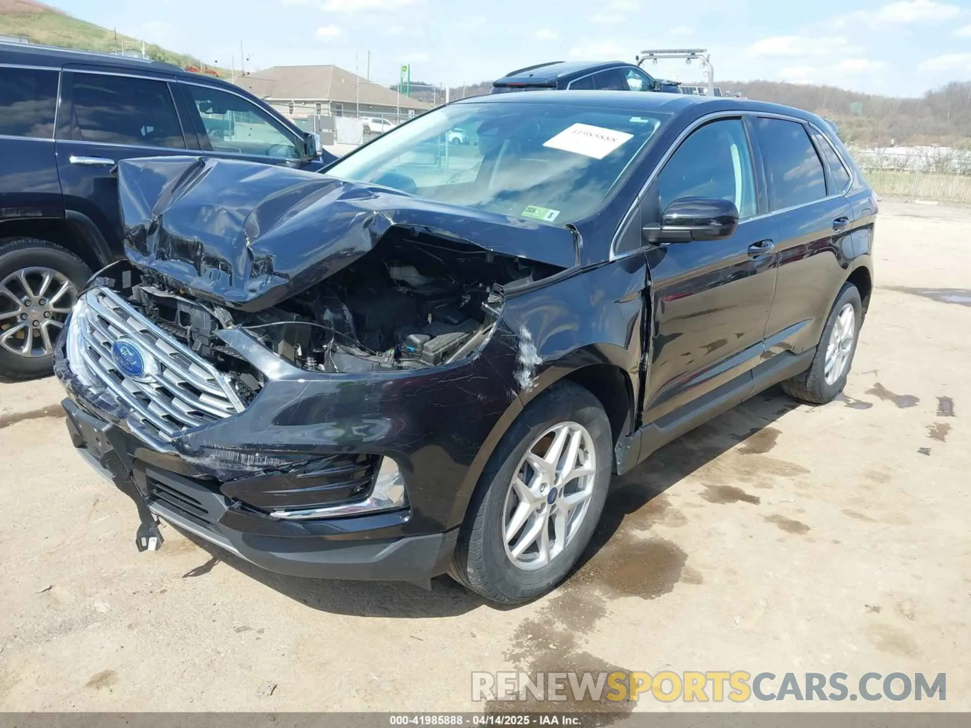 2 Photograph of a damaged car 2FMPK4J99NBA38406 FORD EDGE 2022