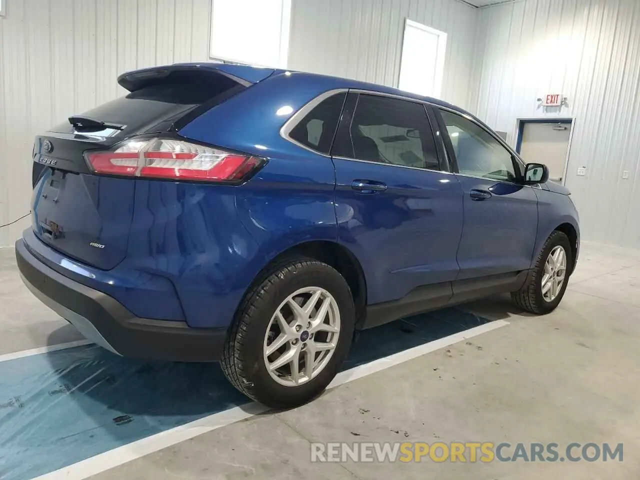 3 Photograph of a damaged car 2FMPK4J99NBA61278 FORD EDGE 2022